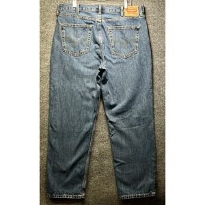 Levis 550 Mens Jeans W38 L31 Relaxed Fit Medium Wash Denim Straight Leg‎ *READ*
